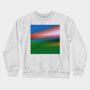 RED BLUE GREEN TEXTURE Crewneck Sweatshirt